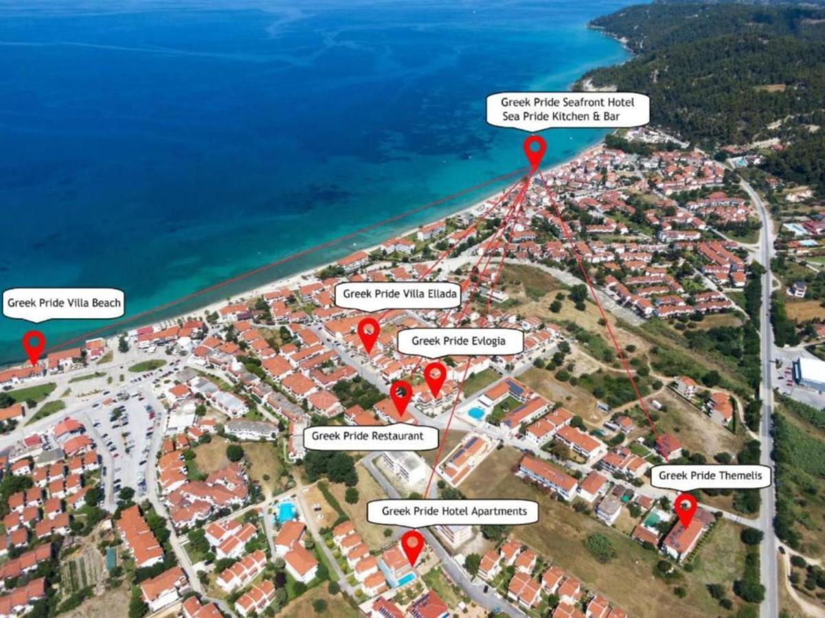 Halkidiki Greek Pride Villa Ellada Fourka Esterno foto