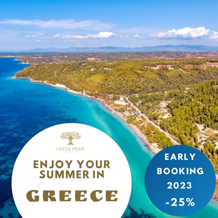 Halkidiki Greek Pride Villa Ellada Fourka Esterno foto